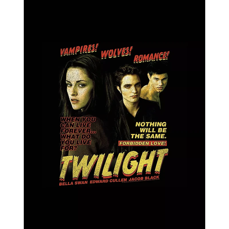 Vampires Wolves Romance T Shirt - Twilight