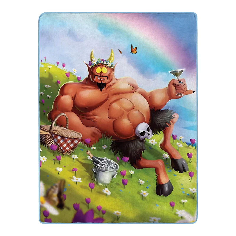 Satan's Day Out Fleece Blanket - South Park