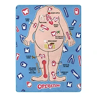 Operation Board Fleece Blanket