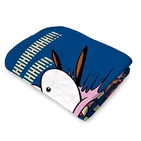 Courage the Cowardly Dog Aaahh Fleece Blanket