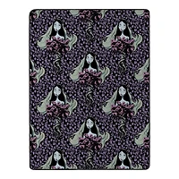 Corpse Bride Tie-Dye Double Sided Fleece Blanket