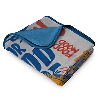 Garfield Here for the Food Fleece Blanket