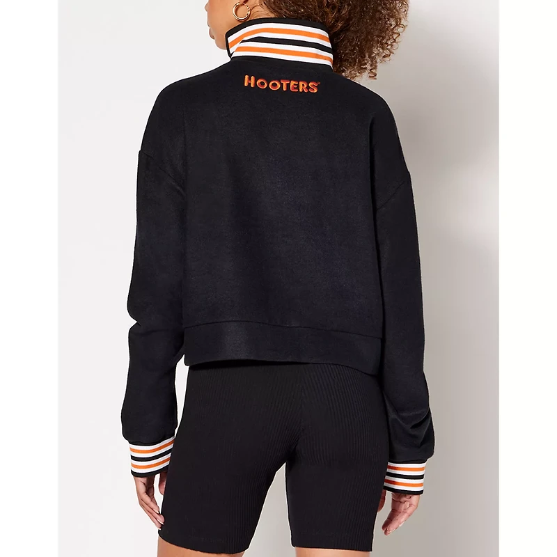 Hooters Quarter Zip Sweater
