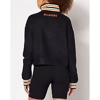 Hooters Quarter Zip Sweater