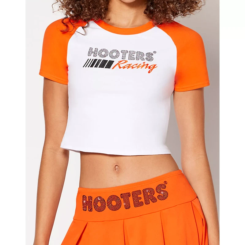 Hooters Racing Rhinestone Baby T Shirt