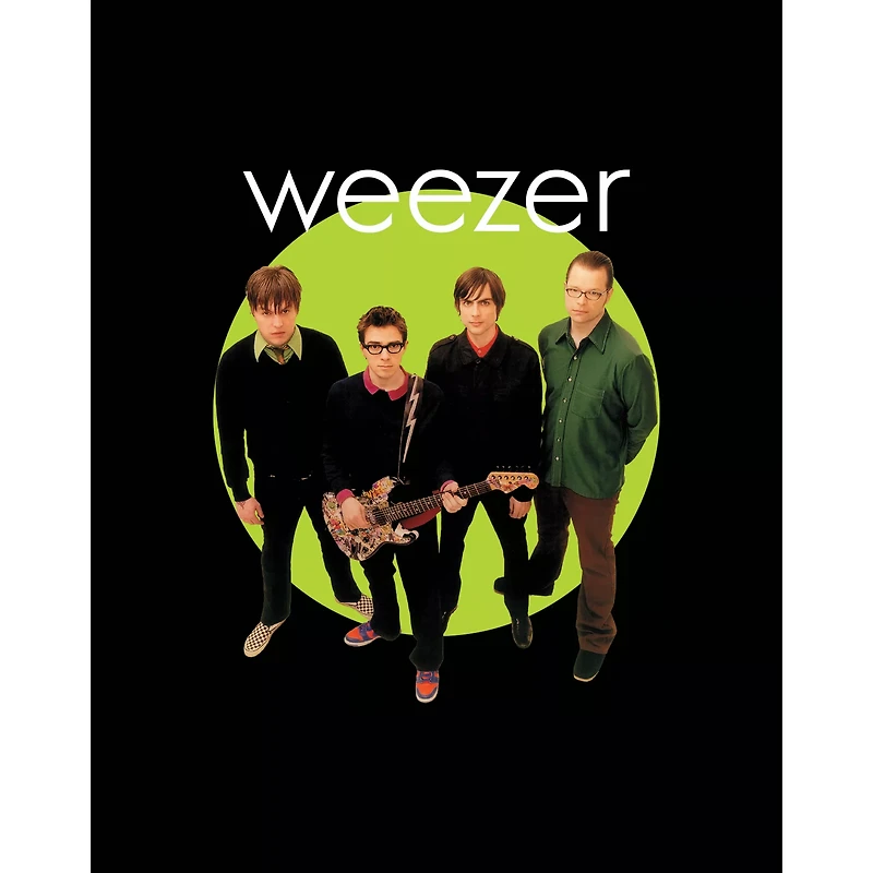 Weezer Green Circle T Shirt