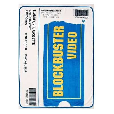 Blockbuster Video Case Fleece Blanket