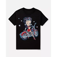 Betty Boop Rider T Shirt