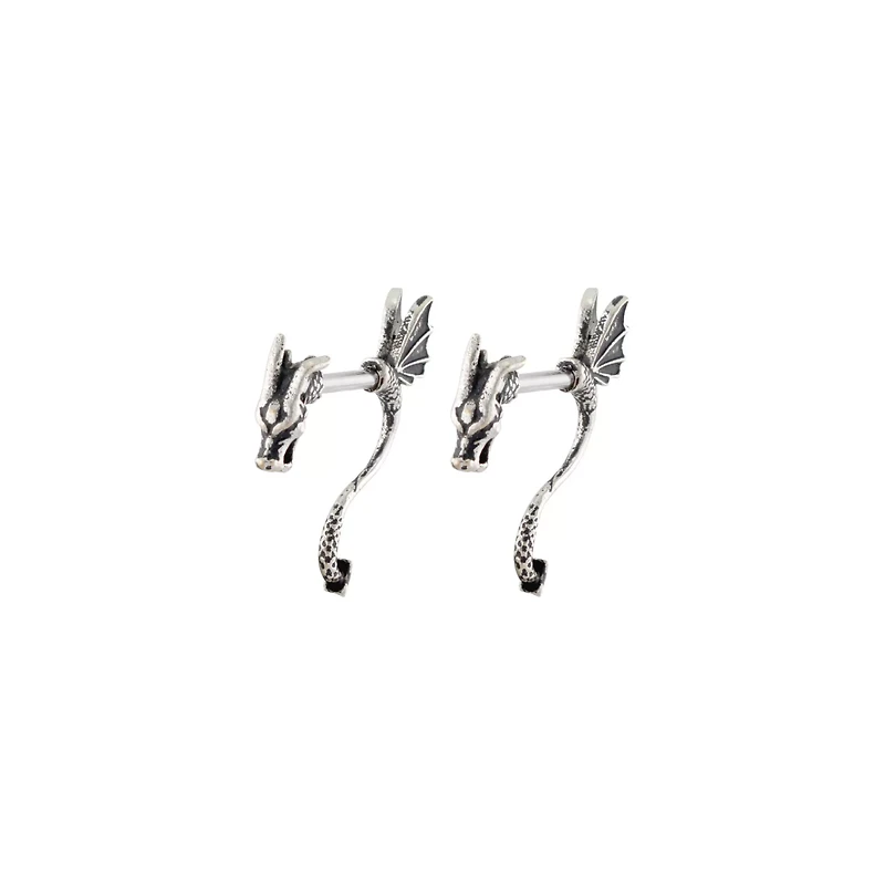 Silvertone Dragon Fake Pinchers