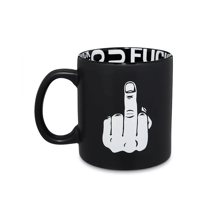 Middle Finger Coffee Mug - 22 oz.