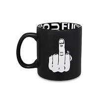 Middle Finger Coffee Mug - 22 oz.