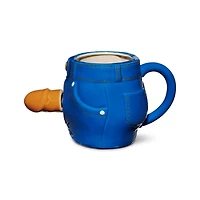 Brown Pecker Jeans Bobble Molded Coffee Mug - 20 oz.