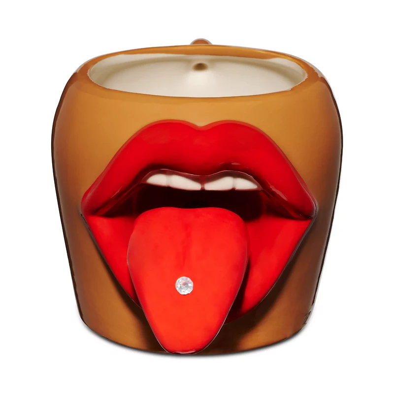Brown  Lick It Lips Bobble Coffee Mug - 18 oz.