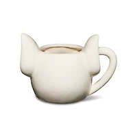 Cat Skull Molded Coffee Mug