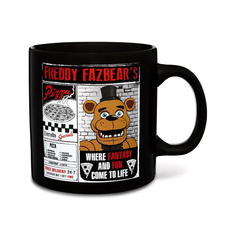 Five Nights at Freddy's Pizza Coffee Mug - 20 oz.