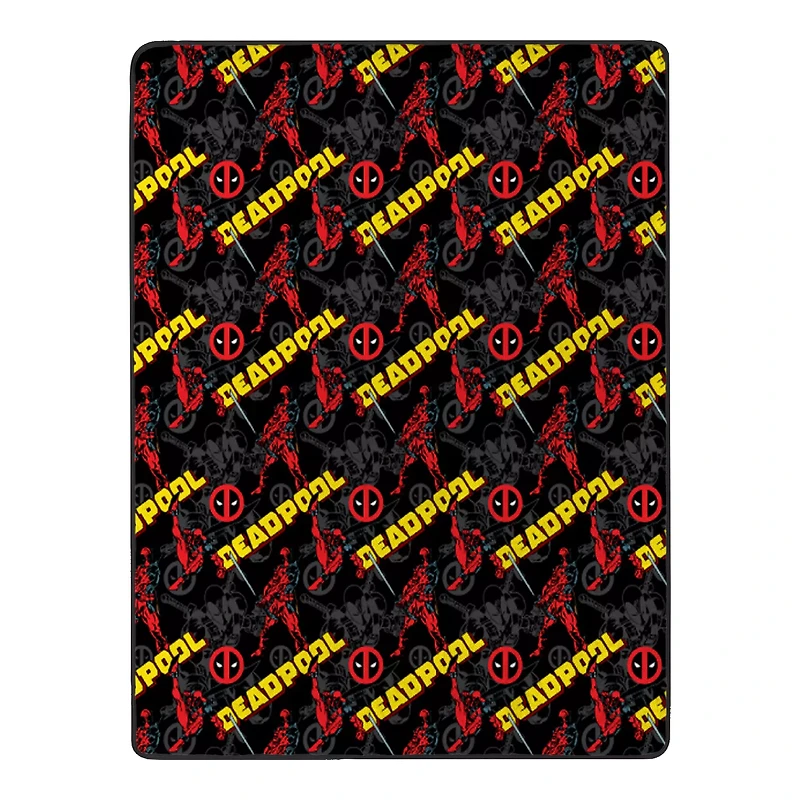 Merc My Day Double Sided Fleece Blanket - Deadpool