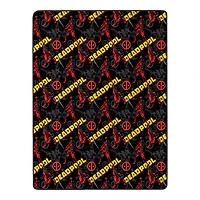 Merc My Day Double Sided Fleece Blanket - Deadpool