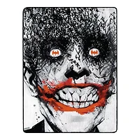 Joker Gone Bats Fleece Blanket