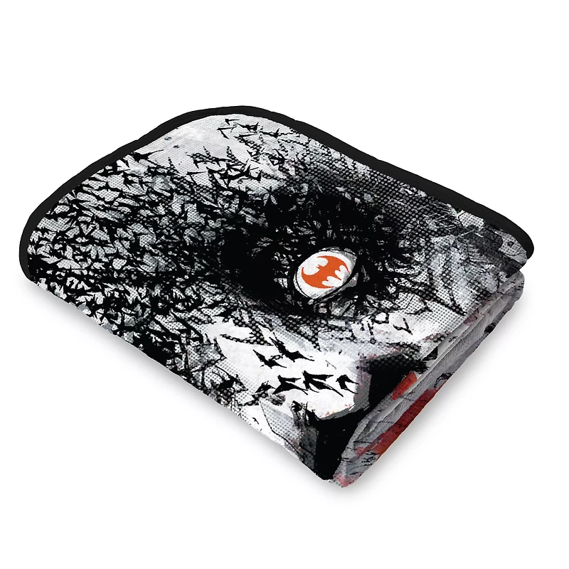 Joker Gone Bats Fleece Blanket