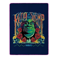 King of the Swamp Fleece Blanket - Shrek