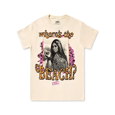 Snooki Where's the Beach T Shirt - Jersey Shore