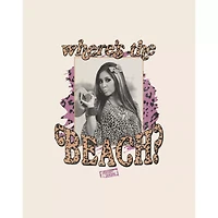 Snooki Where's the Beach T Shirt - Jersey Shore