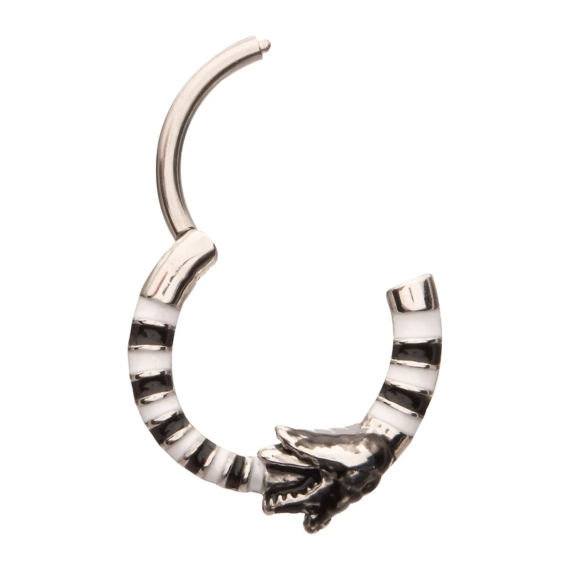 Sandworm Septum Ring 16 Gauge - Beetlejuice
