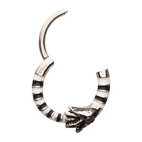 Sandworm Septum Ring 16 Gauge - Beetlejuice