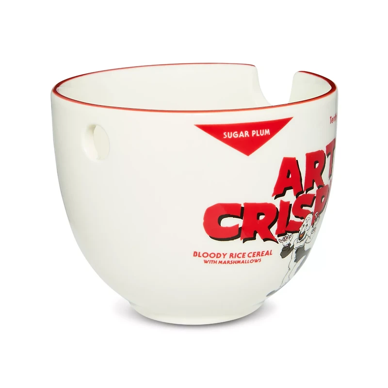 Terrifier Art Crispies Bowl with Chopsticks