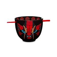 Deadpool Bowl with Chopsticks