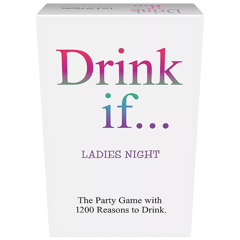 Drink If... Card Game: Ladies Night Edition