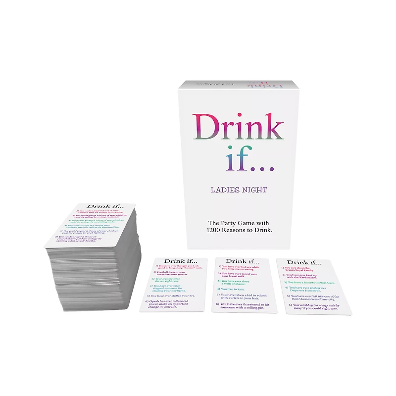 Drink If... Card Game: Ladies Night Edition