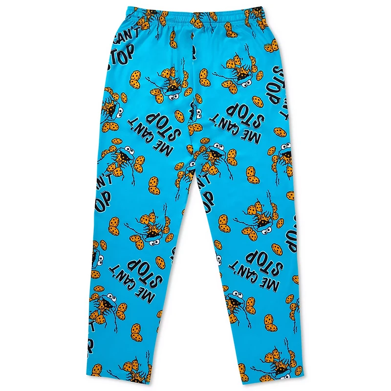 Me Can't Stop Cookie Monster Lounge Pants - Sesame Street