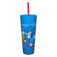Sonic the Hedgehog Hero Trio Cup with Straw - 26 oz.