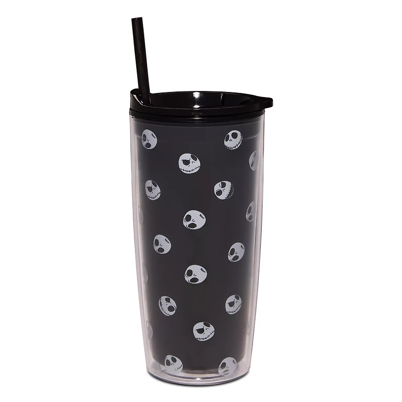 The Nightmare Before Christmas Jack Skellington Cup with Straw - 22 oz.