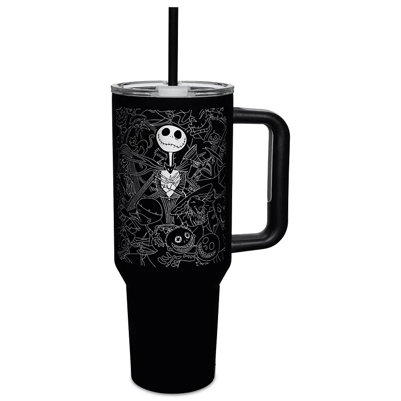 The Nightmare Before Christmas Travel Tumbler with Straw - 40 oz.