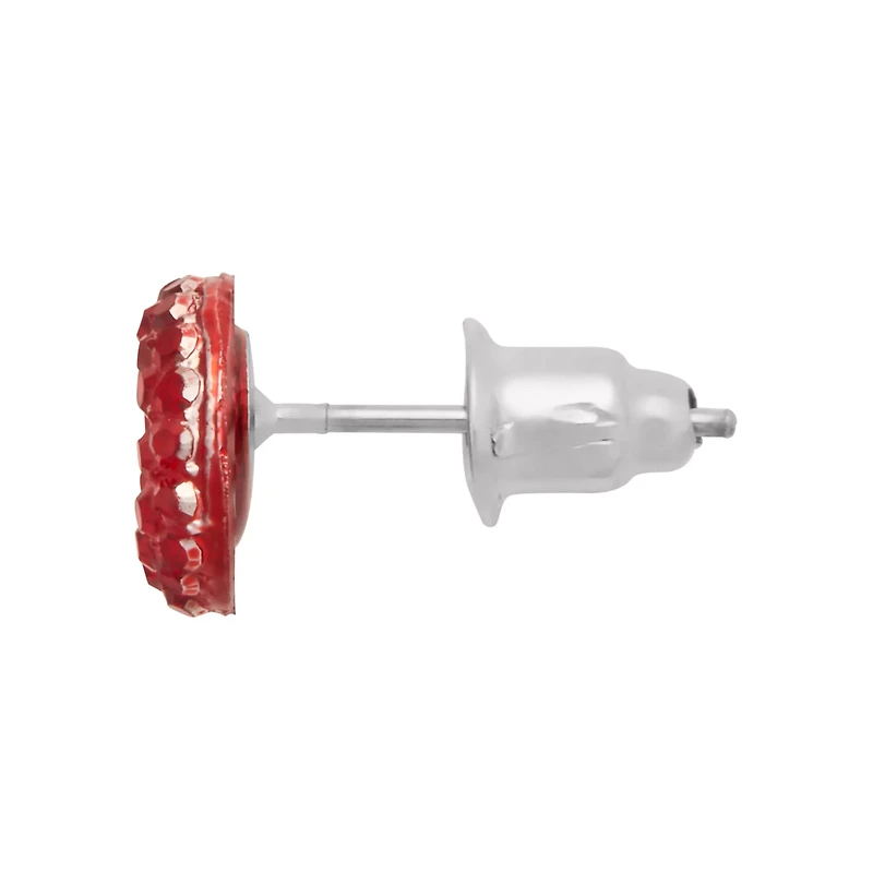 Multi-Pack Clown Heart Tent Earrings - 9 Pair