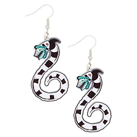 Beetlejuice Sandworm Dangle Earrings