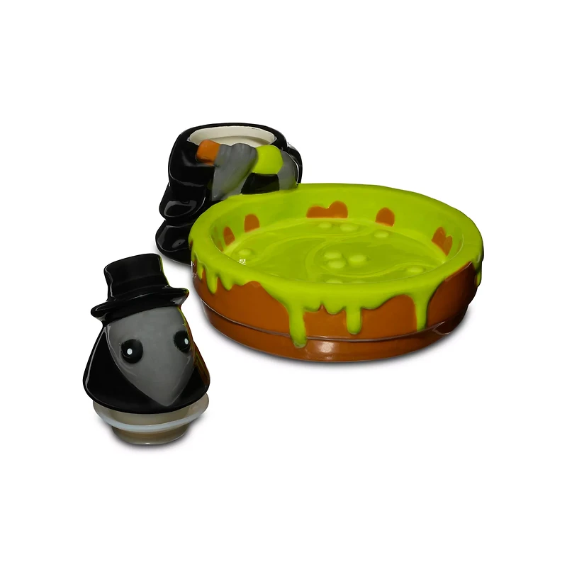 Plague Doctor Stash Jar and Ashtray