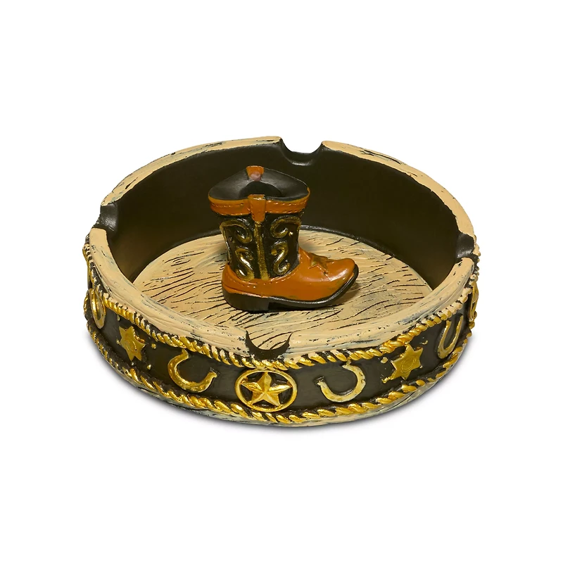 Cowboy Boot Molded Ashtray