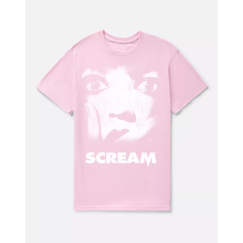 Pink Scream Poster T Shirt