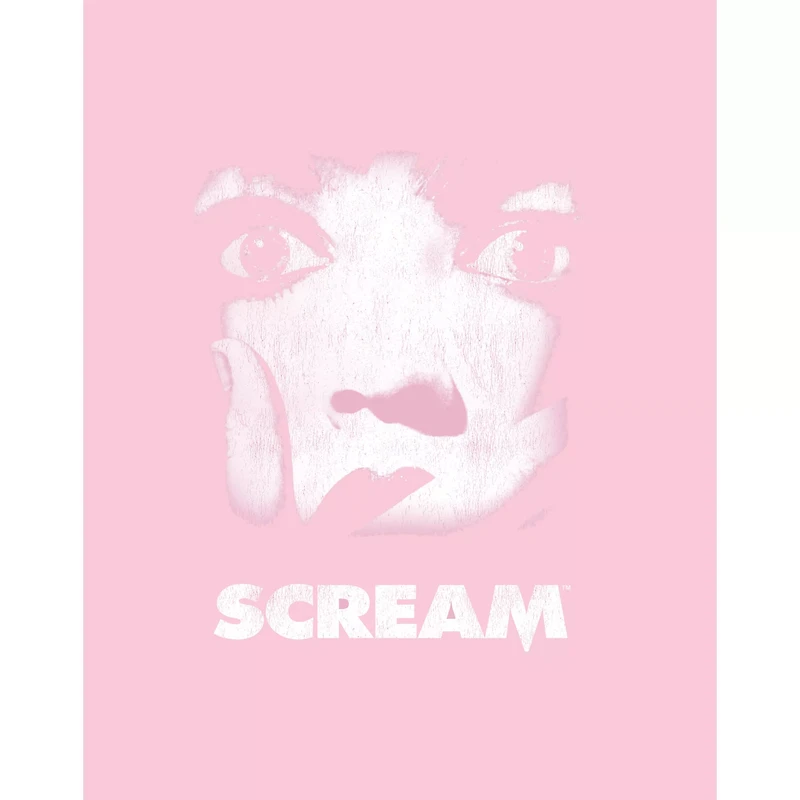 Pink Scream Poster T Shirt