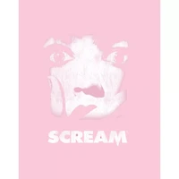 Pink Scream Poster T Shirt