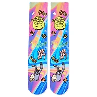 Shrek King of the Swamp Crew Socks - 2 Pairs