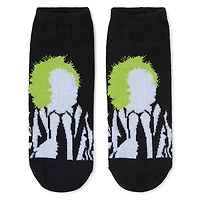 Multi-Pack It's Showtime No Show Socks 5 Pack - Beetlejuice