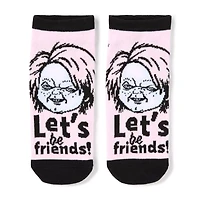 Multi-Pack Chucky Pastel No Show Socks - 5 Pack