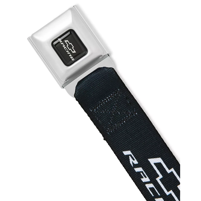 Buckle-Down Chevy Racing Logo Seatbelt Belt