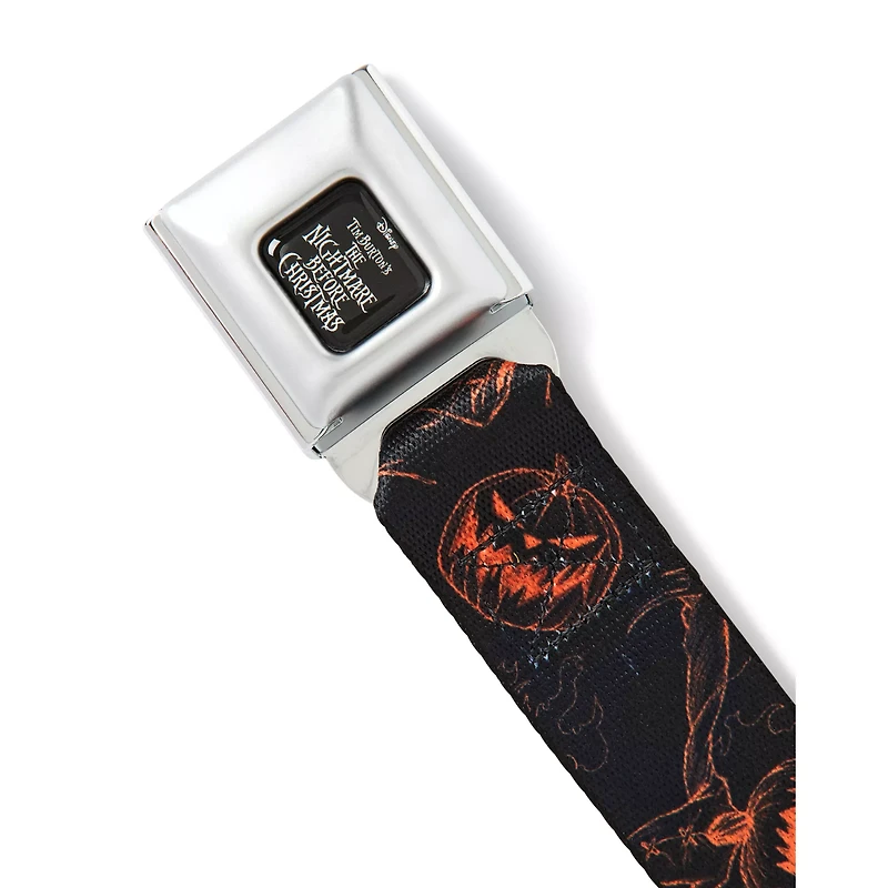 Buckle-Down Pumpkin King Seatbelt Belt - The Nightmare Before Christmas