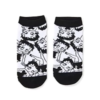 Multi-Pack Betty Boop Ankle Socks - 5 Pair