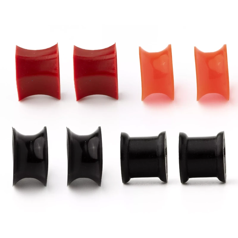Multi-Pack Black and Goth Coffin Tunnels - 4 Pair